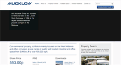 Desktop Screenshot of mucklow.com